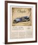 New Chrysler 75-The Modern Car-null-Framed Art Print