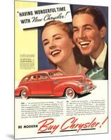 New Chrysler - Wonderful Time-null-Mounted Premium Giclee Print