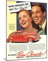 New Chrysler - Wonderful Time-null-Mounted Art Print