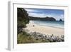 New Chums Beach and Wainuiototo Bay-Stuart-Framed Photographic Print