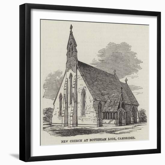 New Church at Bottisham Lode, Cambridge-null-Framed Giclee Print