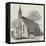 New Church at Bottisham Lode, Cambridge-null-Framed Stretched Canvas