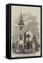 New Church at Genthod, Switzerland-null-Framed Stretched Canvas