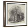 New Church at Swindon, on the Great Western Railway-null-Framed Giclee Print