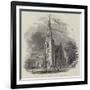 New Church at Swindon, on the Great Western Railway-null-Framed Giclee Print