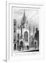 New Church, Little Queen Street, Holborn, London, 19th Century-Thomas Hosmer Shepherd-Framed Giclee Print