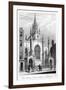 New Church, Little Queen Street, Holborn, London, 19th Century-Thomas Hosmer Shepherd-Framed Giclee Print