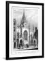 New Church, Little Queen Street, Holborn, London, 19th Century-Thomas Hosmer Shepherd-Framed Giclee Print