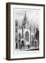 New Church, Little Queen Street, Holborn, London, 19th Century-Thomas Hosmer Shepherd-Framed Giclee Print