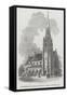 New Church of St Gabriel, Warwick-Square, Pimlico-null-Framed Stretched Canvas