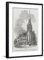 New Church of St Gabriel, Warwick-Square, Pimlico-null-Framed Giclee Print