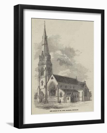 New Church of St John, Radipole, Weymouth-null-Framed Giclee Print