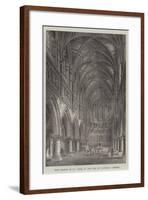 New Church of St Peter, on the Site of Vauxhall Gardens-null-Framed Giclee Print