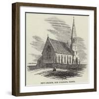 New Church, Rye Harbour, Sussex-null-Framed Giclee Print