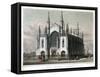 New Church, Stepney, London, 1828-William Deeble-Framed Stretched Canvas
