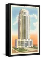 New City Hall, Kansas City-null-Framed Stretched Canvas