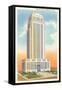 New City Hall, Kansas City-null-Framed Stretched Canvas