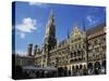 New City Hall, Marienplatz, Munich, Bavaria, Germany, Europe-Ken Gillham-Stretched Canvas