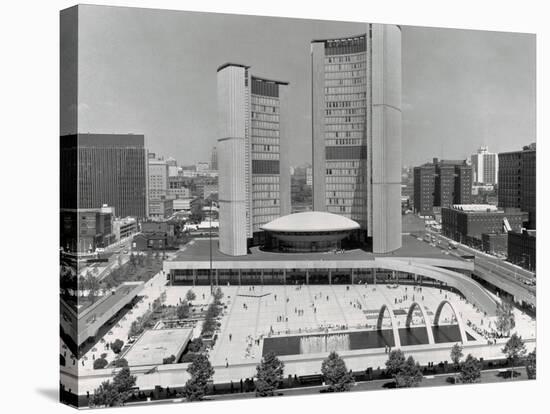 New City Hall of Toronto-Philip Gendreau-Stretched Canvas