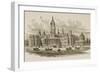 New City Hall, San Francisco, from 'American Pictures', Published by the Religious Tract Society,…-English School-Framed Giclee Print