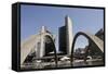 New City Hall, Toronto, Ontario, Canada-Cindy Miller Hopkins-Framed Stretched Canvas