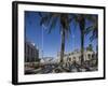 New City, View of Safra Square with the City Hall-Massimo Borchi-Framed Photographic Print