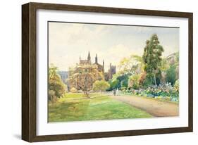 New College Border, 1918-William Matthison-Framed Giclee Print