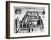 New College by David Loggan-David Loggan-Framed Giclee Print