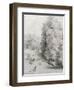 New College Garden, 1821-William Alfred Delamotte-Framed Giclee Print