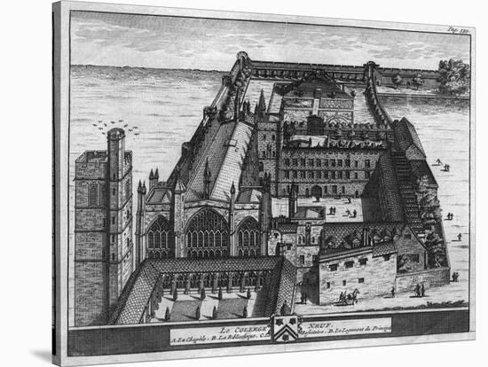 New College Oxford 1660-null-Stretched Canvas