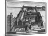 New College Oxford 1660-null-Mounted Art Print