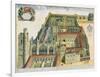 New College, Oxford, from 'Oxonia Illustrata', Published 1675-David Loggan-Framed Giclee Print