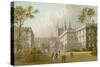 New College - Oxford-English School-Stretched Canvas