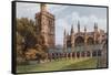 New College, Oxford-Alfred Robert Quinton-Framed Stretched Canvas