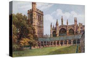 New College, Oxford-Alfred Robert Quinton-Stretched Canvas