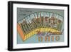 New Concord, Ohio - Muskingum County-Lantern Press-Framed Art Print