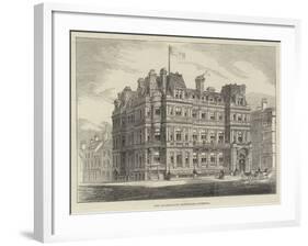 New Conservative Club-House, Liverpool-null-Framed Giclee Print