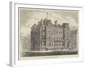 New Conservative Club-House, Liverpool-null-Framed Giclee Print