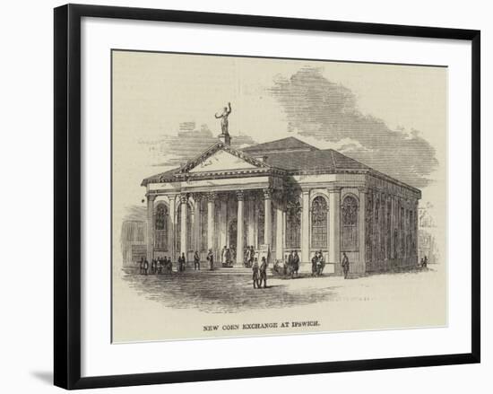 New Corn Exchange at Ipswich-null-Framed Giclee Print