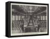 New Corridor Train on the Midland Railway-null-Framed Stretched Canvas