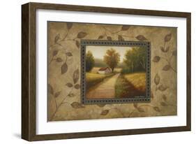 New Country Glimpse-Michael Marcon-Framed Art Print