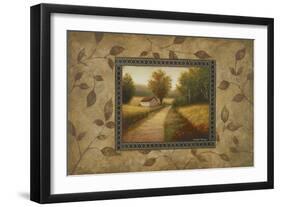 New Country Glimpse-Michael Marcon-Framed Art Print