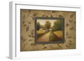 New Country Glimpse-Michael Marcon-Framed Art Print