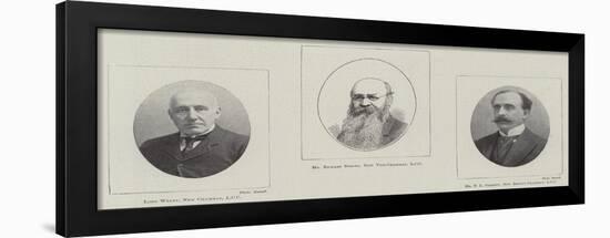 New County Council Officials-null-Framed Giclee Print