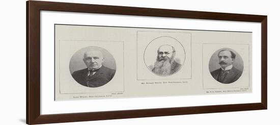 New County Council Officials-null-Framed Giclee Print