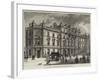 New Courthouse and Police Station, Bow-Street-null-Framed Giclee Print