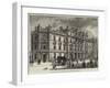 New Courthouse and Police Station, Bow-Street-null-Framed Giclee Print