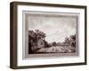 New Cross Turnpike on the Old Kent Road, Deptford, London, 1783-Robert Laurie-Framed Giclee Print