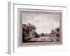 New Cross Turnpike on the Old Kent Road, Deptford, London, 1783-Robert Laurie-Framed Giclee Print