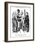 New Crowns for Old Ones!, Benjamin Disraeli Offering the Crown of India to Queen Victoria, 1876-John Tenniel-Framed Giclee Print